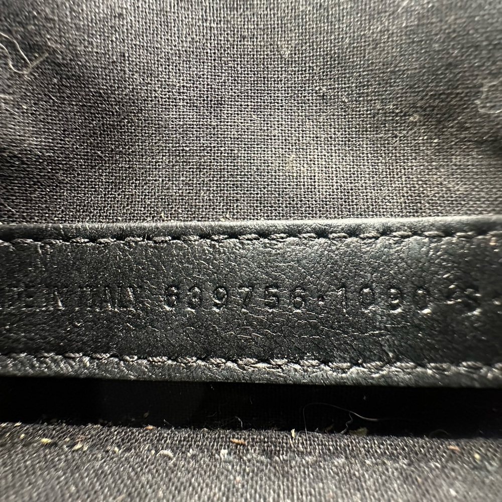 Balenciaga Logo Ville bag Crocodile embossed leather - Picture 4 of 7
